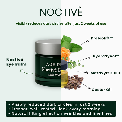 Noctivè Eye Balm - Reduces puffiness, wrinkles & dark circles
